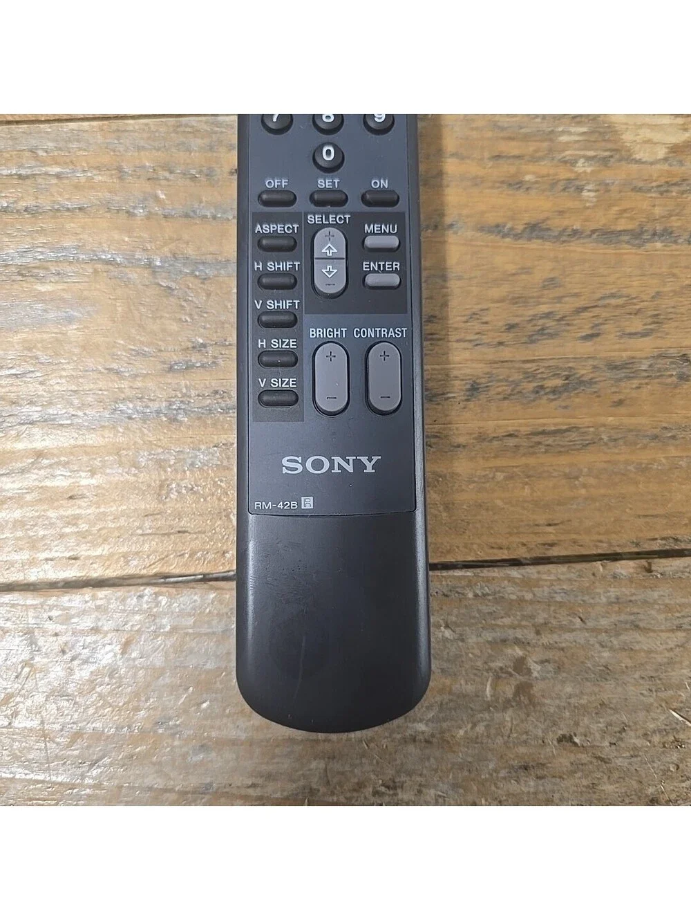 SONY RM-42B TV Remote Control PFM-42B2